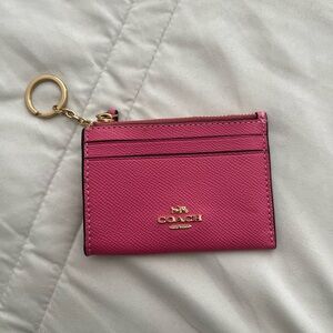 Coach Pink Card Holder